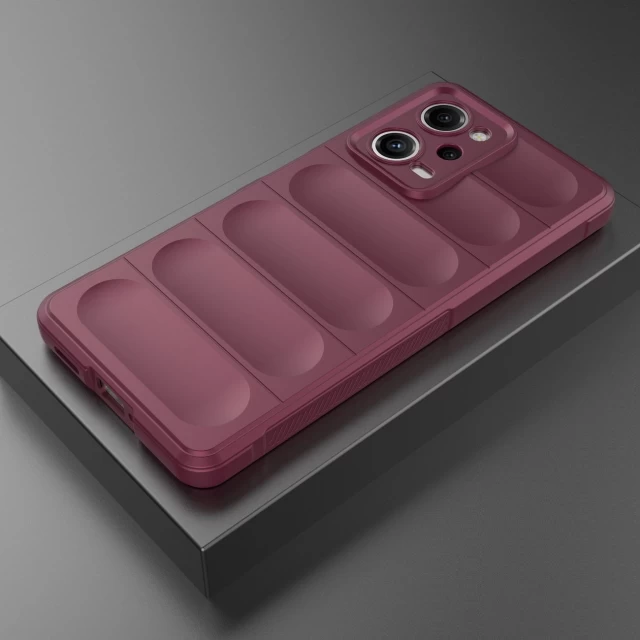 Чохол HRT Magic Shield Case для Xiaomi Redmi Note 12 Pro | Poco X5 Pro 5G Burgundy (9145576277508)