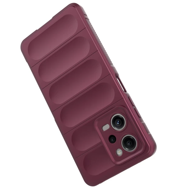 Чохол HRT Magic Shield Case для Xiaomi Redmi Note 12 Pro | Poco X5 Pro 5G Burgundy (9145576277508)