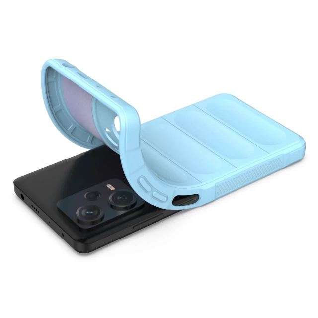 Чехол HRT Magic Shield Case для Xiaomi Redmi Note 12 Pro Plus Light Blue (9145576277577)