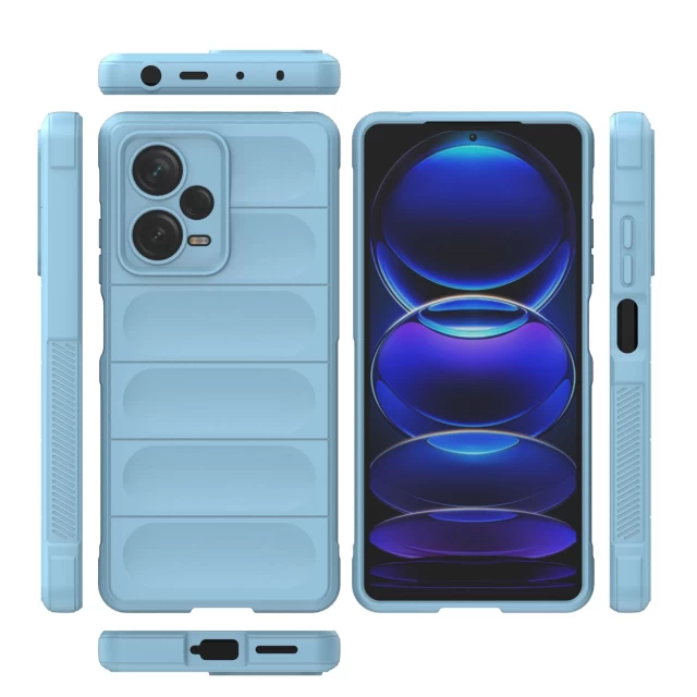 Чохол HRT Magic Shield Case для Xiaomi Redmi Note 12 Pro Plus Light Blue (9145576277577)