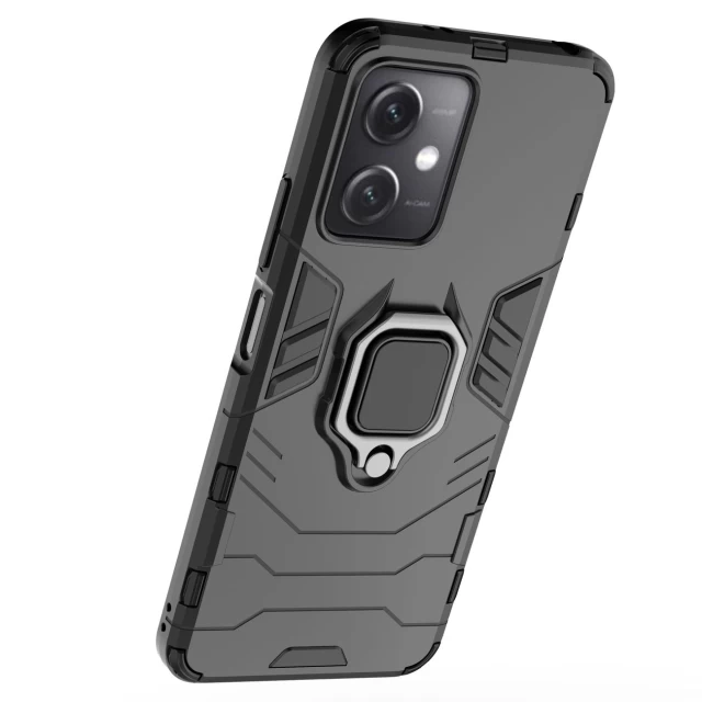 Чехол HRT Ring Armor для Xiaomi Redmi Note 12 5G | Poco X5 5G Black (9145576277669)