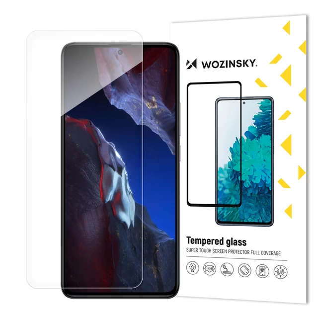 Захисне скло Wozinsky Tempered Glass 9H для Xiaomi Poco F5 Pro Transparent (9145576277935)