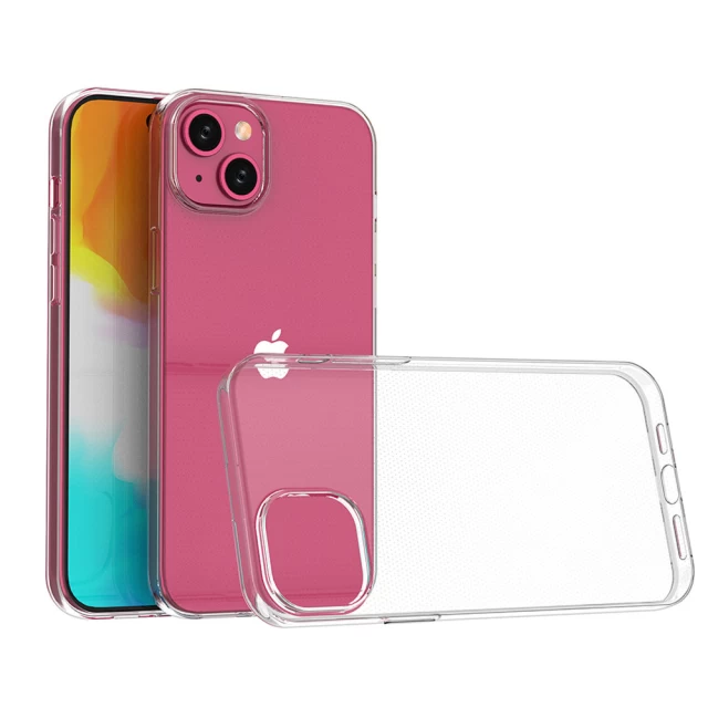 Чехол HRT Ultra Clear для iPhone 15 Plus Transparent (9145576278963)