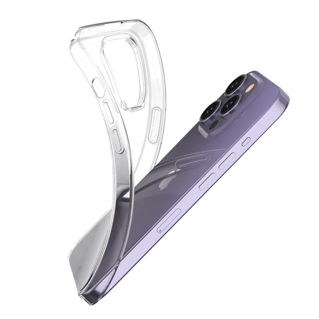 Чехол HRT Ultra Clear для iPhone 15 Pro Transparent (9145576278970)