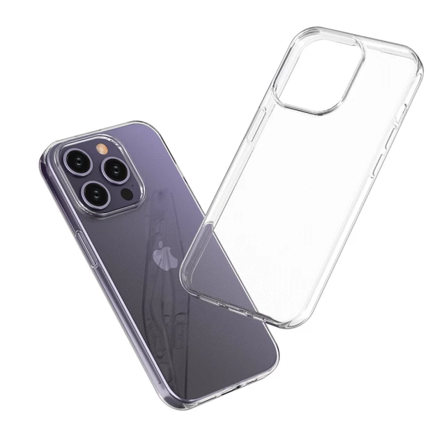 Чехол HRT Ultra Clear для iPhone 15 Pro Transparent (9145576278970)