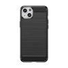 Чехол HRT Carbon Case для iPhone 15 Plus Black (9145576279434)