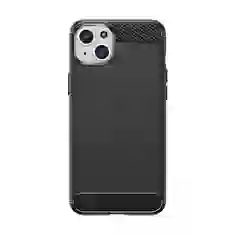 Чохол HRT Carbon Case для iPhone 15 Plus Black (9145576279434)
