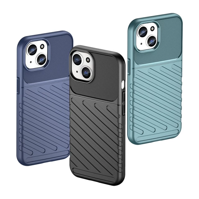 Чехол HRT Thunder Case для iPhone 15 Blue (9145576279502)