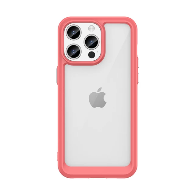 Чехол HRT Outer Space для iPhone 15 Pro Red (9145576279670)
