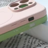 Чохол HRT Silicone Case для iPhone 15 Pink with MagSafe (9145576279755)