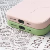 Чехол HRT Silicone Case для iPhone 15 Cream with MagSafe (9145576279786)