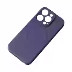 Чехол HRT Silicone Case для iPhone 15 Purple with MagSafe (9145576279793)