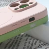 Чохол HRT Silicone Case для iPhone 15 Plus Pink with MagSafe (9145576279823)