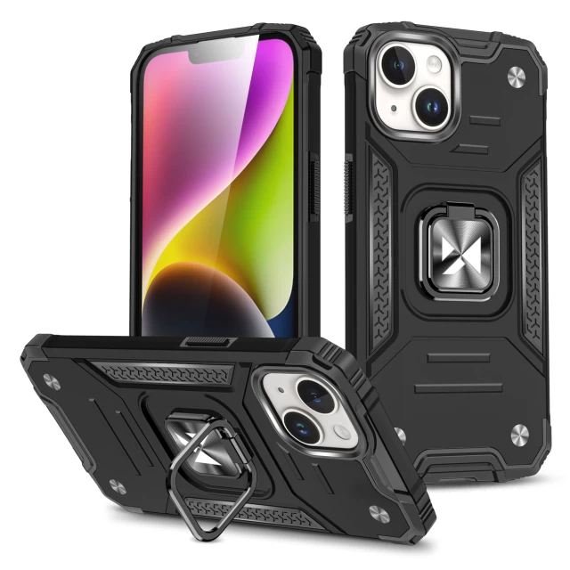 Чохол Wozinsky Ring Armor для iPhone 15 Plus Black (9145576280591)