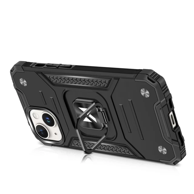 Чохол Wozinsky Ring Armor для iPhone 15 Plus Black (9145576280591)
