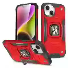 Чехол Wozinsky Ring Armor для iPhone 15 Plus Red (9145576280614)