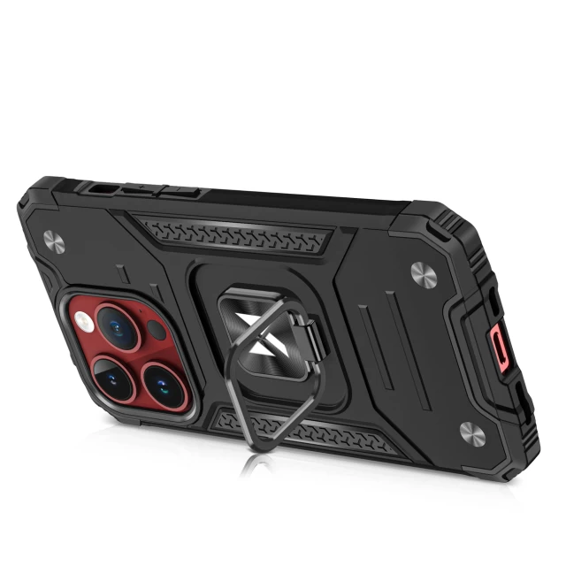 Чехол Wozinsky Ring Armor для iPhone 15 Pro Max Red (9145576280713)