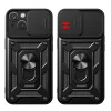 Чехол HRT Hybrid Armor Camshield для iPhone 15 Black (9145576280744)