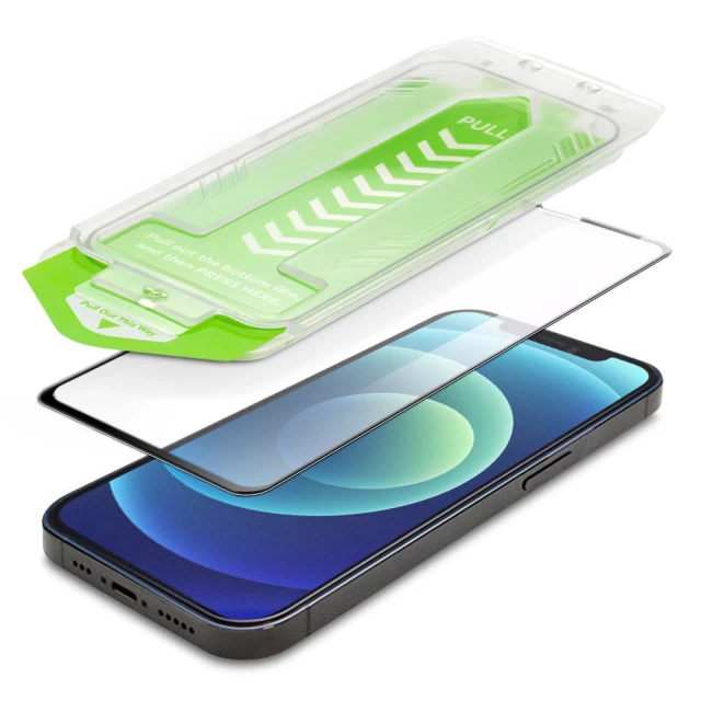 Захисне скло Wozinsky Premium Glass 9H для iPhone 14 Pro Black (9145576280935)