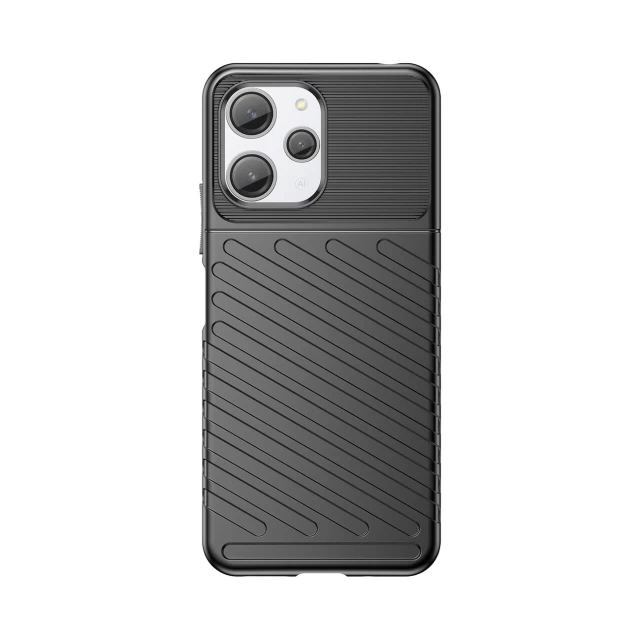 Чехол HRT Thunder Case для Xiaomi Redmi 12 Black (9145576281529)