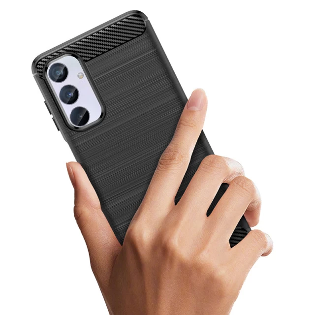 Чехол HRT Carbon Case для Samsung Galaxy M54 Black (9145576281567)