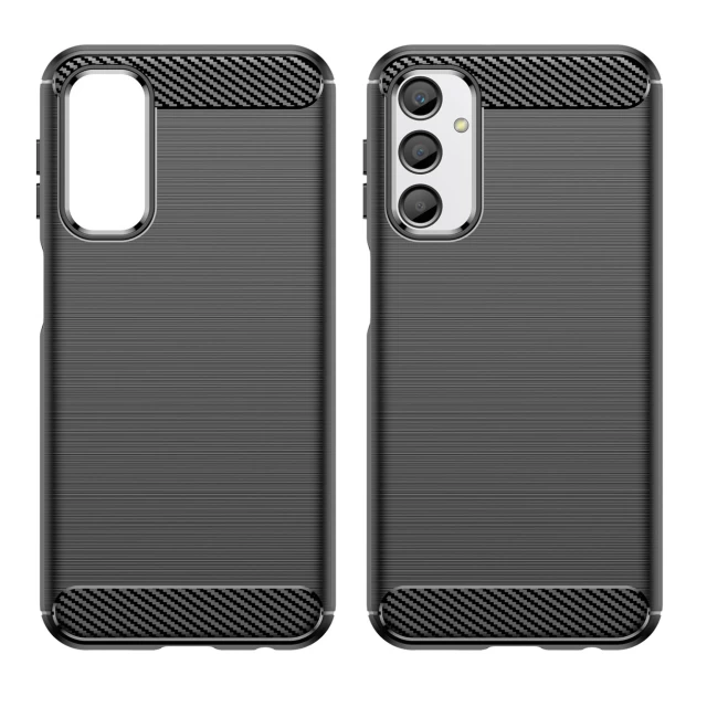 Чехол HRT Carbon Case для Samsung Galaxy M34 Black (9145576281574)