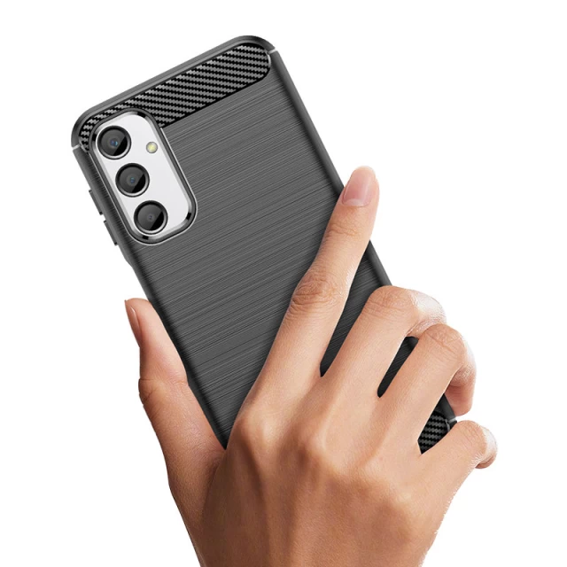 Чохол HRT Carbon Case для Samsung Galaxy M34 Black (9145576281574)