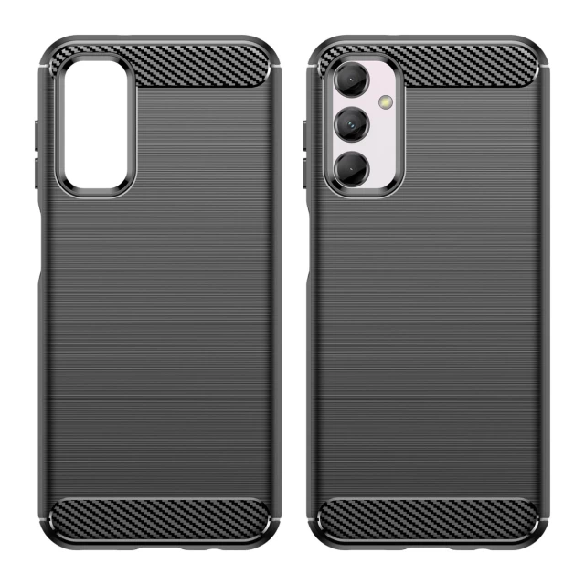 Чехол HRT Carbon Case для Samsung Galaxy M14 Black (9145576281581)