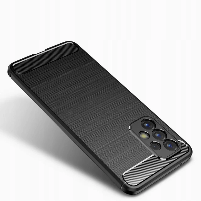 Чохол Tech-Protect TpuCarbon для Samsung Galaxy A23 5G Black (9490713927335)