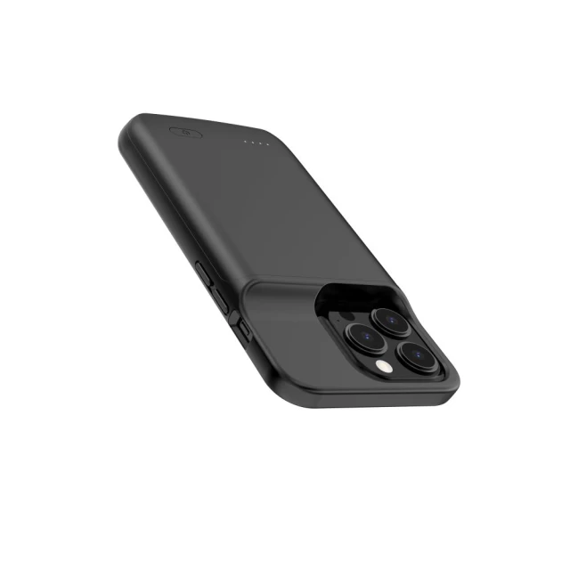 Чехол Tech-Protect Powercase 4800 mAh для iPhone 14 | 14 Pro Black (9490713927434)
