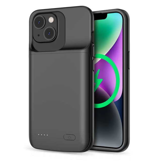 Чохол Tech-Protect Powercase 5000 mAh для iPhone 14 Plus | 14 Pro Max Black (9490713927458)