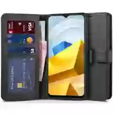 Чехол Tech-Protect Wallet для Xiaomi Poco M5 Black (9490713927953)