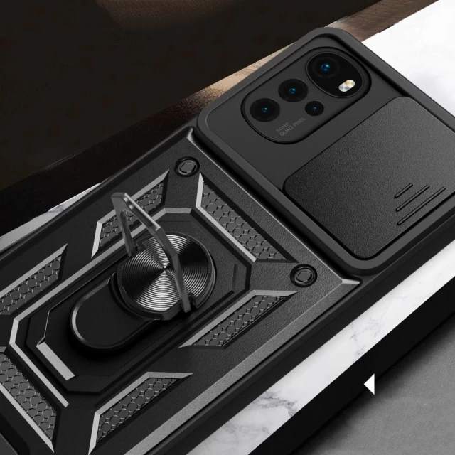 Чохол Tech-Protect Camshield Pro для Motorola Moto G22/E32/E32S Black (9490713928752)