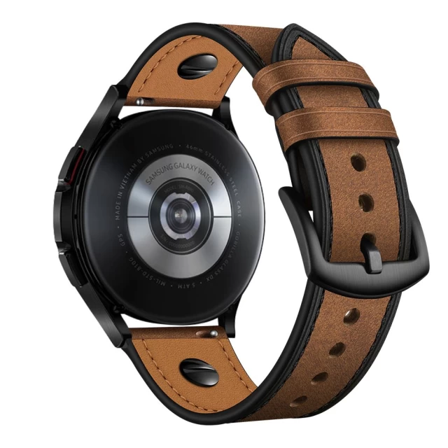 Ремінець Tech-Protect Screw Band для Samsung Galaxy Watch 4/5/5 Pro 40 | 42| 44 | 45 | 46 mm Brown (9589046917226)