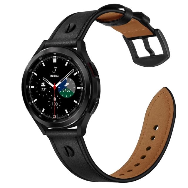 Ремешок Tech-Protect Screw Band для Samsung Galaxy Watch 4/5/5 Pro 40 | 42| 44 | 45 | 46 mm Black (9589046917233)