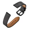 Ремінець Tech-Protect Leather для Samsung Galaxy Watch 4/5/5 Pro 40 | 42| 44 | 45 | 46 mm Black (9589046917240)