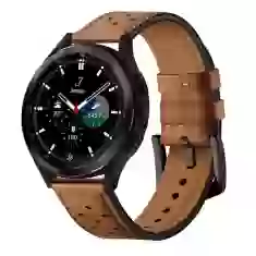 Ремінець Tech-Protect Leather для Samsung Galaxy Watch 4/5/5 Pro 40 | 42 | 44 | 45 | 46 mm Brown (9589046917257)