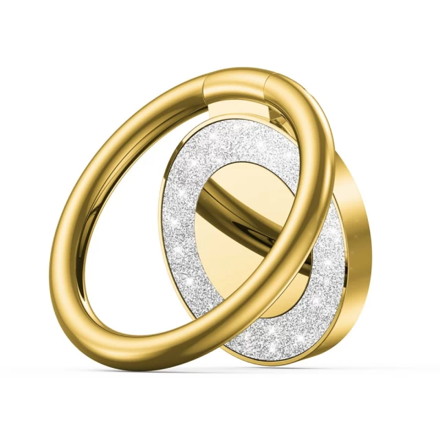 Кільце-тримач для смартфона Tech-Protect Magnetic Phone Ring Glitter Gold (9589046917516)