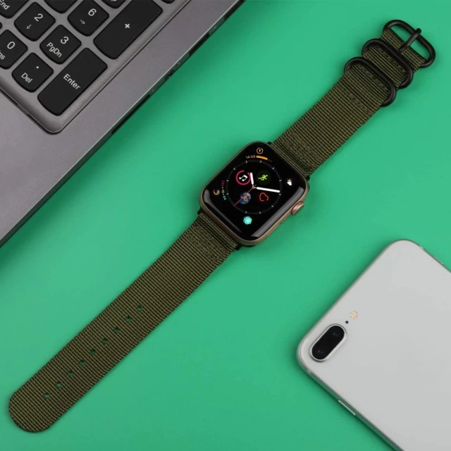 Ремешок Tech-Protect Scout для Apple Watch 49 | 45 | 44 | 42 mm Green (9589046917677)
