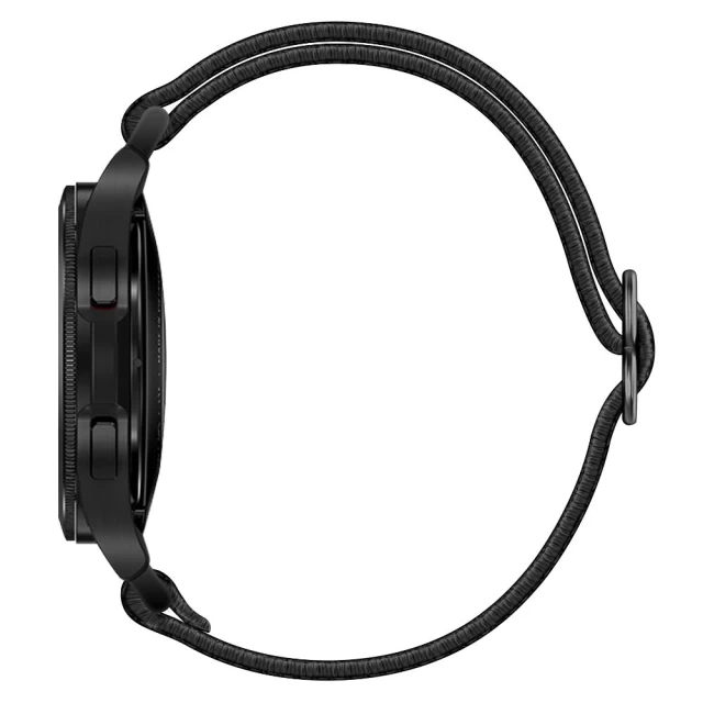 Ремінець Tech-Protect Leather для Samsung Galaxy Watch 4/5/5 Pro 40 | 42| 44 | 45 | 46 mm Black (9589046917783)