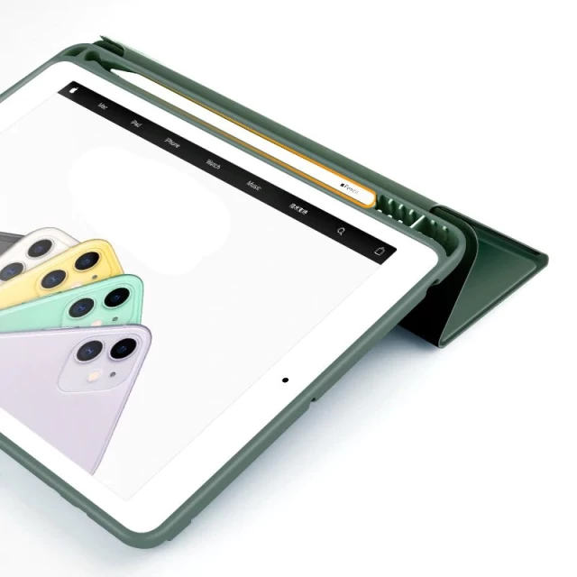 Чехол Tech-Protect Smart Case Pen для iPad 9 | 8 | 7 10.2 2021 | 2020 | 2019 Cactus Green (9589046917899)