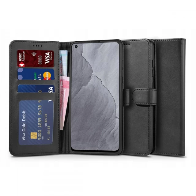 Чохол Tech-Protect Wallet для Realme GT Master Edition Black (9589046918759)