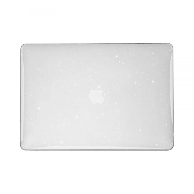 Чехол Tech-Protect Smartshell для MacBook Air M1 13.3 (2018-2020) Glitter Clear (9589046918926)