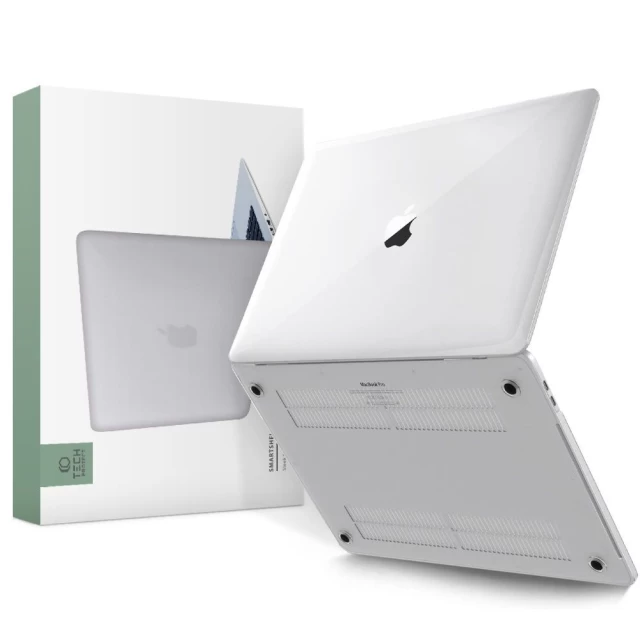 Чехол Tech-Protect Smartshell для MacBook Pro 16 M1/M2 2021 | 2022 | 2023 Crystal Clear (9589046919152)