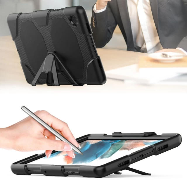Чехол Tech-Protect Survive для Samsung Galaxy Tab A8 10.5 X200 | X205 Black (9589046919558)