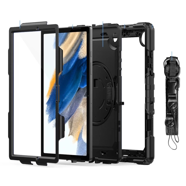 Чехол Tech-Protect Solid360 для Samsung Galaxy Tab A8 10.5 X200 | X205 Black (9589046919565)
