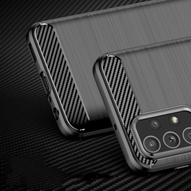 Чехол Tech-Protect TpuCarbon для Samsung Galaxy M23 5G Black (9589046921315)