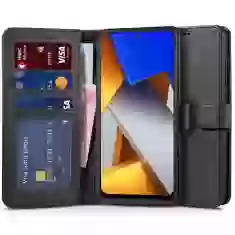 Чехол Tech-Protect Wallet для Xiaomi Poco M4 Pro 4G Black (9589046921360)