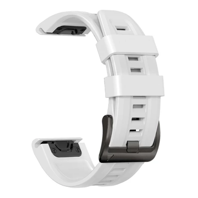 Ремешок Tech-Protect Icon Band для Garmin Fenix 5 | 6 | 6 Pro | 7 White (9589046921513)