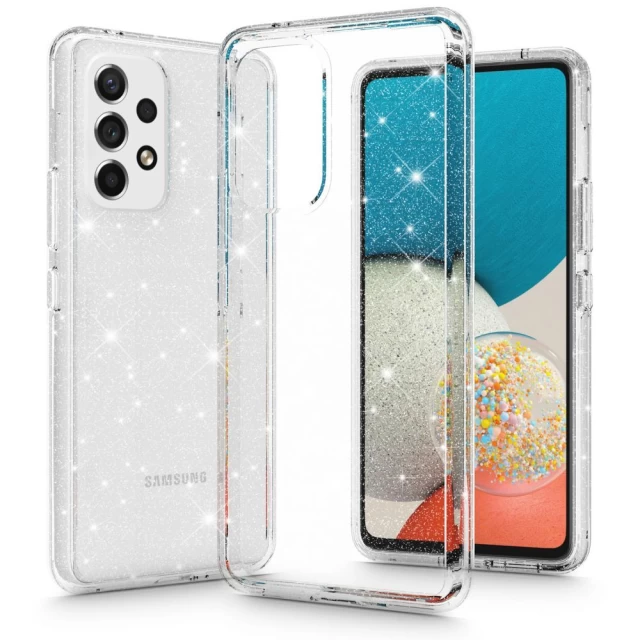 Чохол Tech-Protect Glitter для Samsung Galaxy A33 5G Clear (9589046921865)